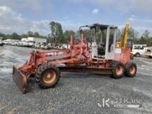 1997 Fiat Allis FG65C Motor Grader Runs, Moves & Operates) (Hours Unknown