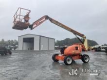 JLG 600AJ Manlift Runs, Moves & Operates