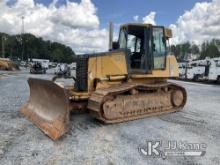 2007 John Deere 750J LT Crawler Tractor Runs, Moves & Operates) (Blade Cylinder Hyd Leak