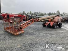 2002 JLG 660SJ Telescopic Manlift Runs, Moves & Operates ) (Rust Damage