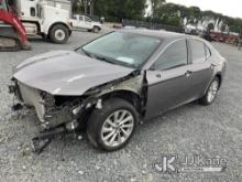2021 Toyota Camry 4-Door Sedan Wrecked, Body Damage, Cracked Windshield,  
Title Will Be Marked Ove