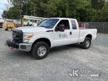 2016 Ford F250 4x4 Extended-Cab Pickup Truck Duke Unit) (Runs & Moves) (Seller States: Bad Engine