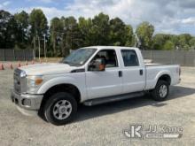 2015 Ford F250 4x4 Crew-Cab Pickup Truck Duke Unit) (Runs & Moves