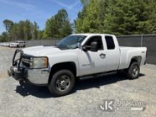 2011 Chevrolet Silverado 2500HD 4x4 Extended-Cab Pickup Truck Duke Unit) (Not Running, Condition Unk