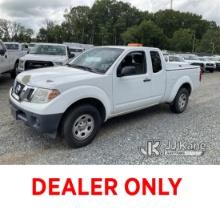 2016 Nissan Frontier Extended-Cab Pickup Truck Runs & Moves) (Check Engine Light On, Body/Paint Dama