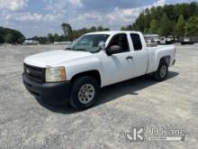 2011 Chevrolet Silverado 1500 4x4 Extended-Cab Pickup Truck Duke Unit) (Runs & Moves) (Jump To Start