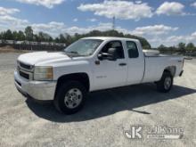 2011 Chevrolet Silverado 2500HD 4x4 Extended-Cab Pickup Truck Not Running, Condition Unknown) (Body/