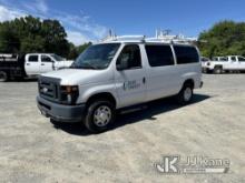 2014 Ford E350 Cargo Van Duke Unit) (Runs & Moves) (Jump To Start, Body Damage