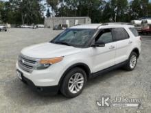 2013 Ford Explorer 4x4 4-Door Sport Utility Vehicle Runs & Moves) (Paint Damage