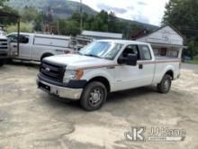 2013 Ford F150 4x4 Extended-Cab Pickup Truck Runs & Moves) (Jump to Start, Rust damage ) (Seller Sta