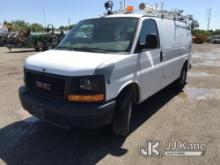 2010 GMC Savana G3500 Cargo Van Runs & Moves, Check Engine Light On, Body & Rust Damage