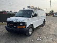 2012 GMC Savana G3500 Cargo Van Runs, Moves, Rust, Body Damage, Brake Light, Jump To Start. Seller S