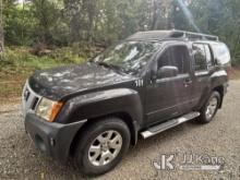 2010 Nissan Xterra SE 4x4 4-Door Sport Utility Vehicle Runs & Moves, Jump To Start, TPS Light On, Ru