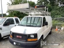 2012 GMC Savana G3500 Cargo Van CNG Only) (Not Running Condition Unknown, Body & Rust Damage, Must T