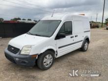 2013 Ford Transit Connect Mini Cargo Van Runs, Moves, Check Engine Light, Engine Miss, Bad Muffler, 