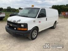 2010 Chevrolet Express G1500 AWD Cargo Van Runs, Moves, Rust, Body Damage