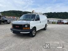 2010 GMC Savana G2500 Cargo Van Runs & Moves, Jump To Start, Rust, Paint & Body Damage