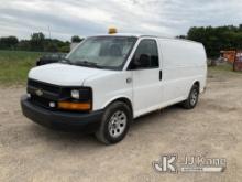 2011 Chevrolet Express G1500 AWD Cargo Van Runs, Moves, Rust, Body Damage