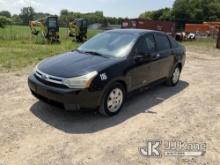 2010 Ford Focus 4-Door Sedan Runs, Moves, Rust, Body Damage, Cracked Windshield. Seller States: Cosm