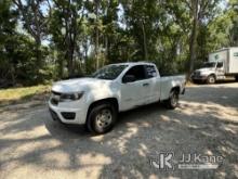 2016 Chevrolet Colorado 4x4 Extended-Cab Pickup Truck Runs & Moves, Uneven Tire Wear, Rust & Body Da