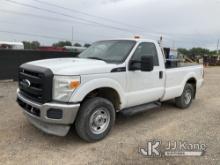 2011 Ford F250 4x4 Pickup Truck Runs, Moves, Check Engine Light, Bed Mount Rails Rusted Through, Rus