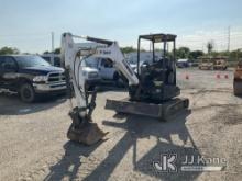 2019 Bobcat E35 Mini Hydraulic Excavator Runs Moves & Operates