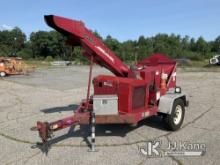 Bandit 1690 Chipper (12in Drum) No Title) (Runs & Operates) (Body Damage, Rust Damage