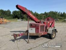 2014 Bandit 1690 Chipper (12in Drum) Runs & Operates) (Body Damage, Rust Damage