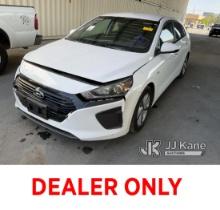 2018 Hyundai Ioniq Hybrid 4-Door Sedan Runs & Moves, Front End Damage, Paint Damage, Has Engine Ligh