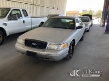 2007 Ford Crown Victoria Police Interceptor 4-Door Sedan Runs & Moves, Power Window Motor Going Out