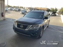 2014 Nissan Pathfinder 4-Door Sport Utility Vehicle Runs & Moves, Check Engine Light Is On, Interior