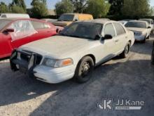 2006 Ford Crown Victoria Police Interceptor 4-Door Sedan Not Running, Body Damage, Mechanical Issue,