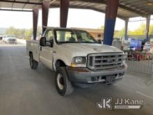 2004 Ford F-250 SD Regular Cab Pickup 2-DR Runs & Moves, Missing Catalytic Converter, Missing Emissi