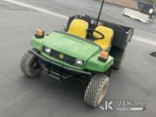 2013 John Deere Gator Utility Vehicle Yard Cart Runs & Operates, To Be Sold With Trailer Id 1428591