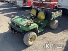 2015 John Deere Gator Utility Vehicle Utility Cart Runs & Moves, To Be Sold With Trailer Id 1428590