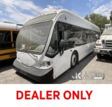 2009 BRT 42 Foot BUS CNG Bus Not Running, Stripped of Parts