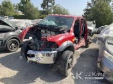 2018 RAM 4500 Pickup Truck, Customer states - Missing Parts Not Running, No Key, Wrecked, Stripped O