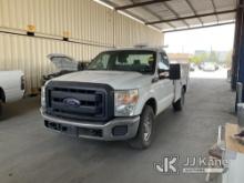 2015 Ford F-250 SD Regular Cab Pickup 2-DR Runs & Moves, Check Engine Light Is On
