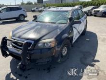 2013 Chevrolet Caprice 4-Door Sedan Runs & Moves, Has Check Engine Light, Interior Stripped Of Parts