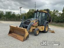 (Fort Wayne, IN) 2013 John Deere 310K Tractor Loader Backhoe Runs, Moves & Operates) (No Key