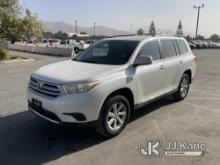 2012 Toyota Highlander 4-Door Sport Utility Vehicle Runs & Moves