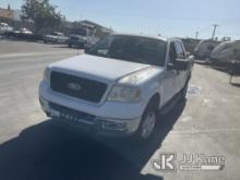 2004 Ford F150 4x4 Pickup Truck Runs & Moves, Paint Damage