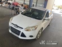 2013 Ford Focus 4-Door Sedan Runs & Moves