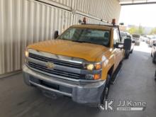 2015 Chevrolet Silverado 2500HD REGULAR CAB PICKUP 2-DR Runs & Moves, Paint Damage