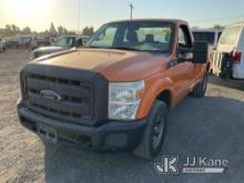 2012 Ford F-250 SD Regular Cab Pickup 2-DR Runs & Moves, Minor Paint Damage & Body Damage