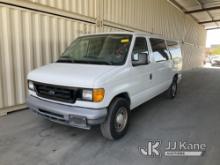 2006 Ford Econoline Passenger Van Runs & Moves