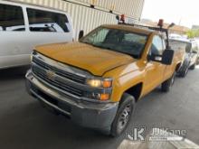 2015 Chevrolet Silverado 2500HD REGULAR CAB PICKUP 2-DR Runs & Moves