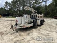 IMT EZH2-2H, Back Yard Digger Derrick mounted on 2006 SDP Ez-Hauler 2500 Crawler Back Yard Carrier, 