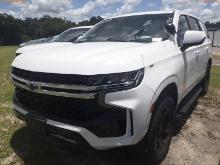 8-06133 (Cars-SUV 4D)  Seller: Gov-Hillsborough County Sheriffs 2021 CHEV TAHOE