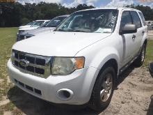 8-06142 (Cars-SUV 4D)  Seller: Florida State D.O.E. 2011 FORD ESCAPE